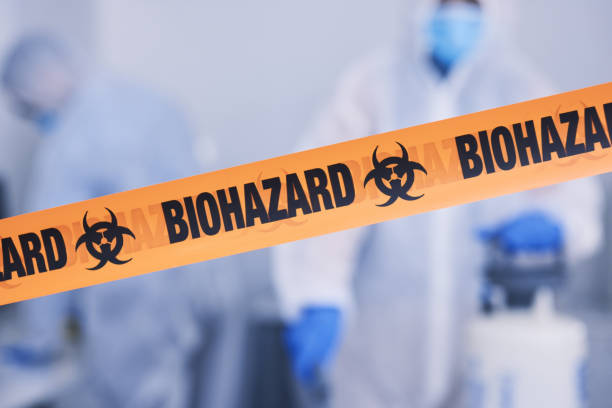 Professional Infectious Disease Decontamination technician working in Greenbrae, CA